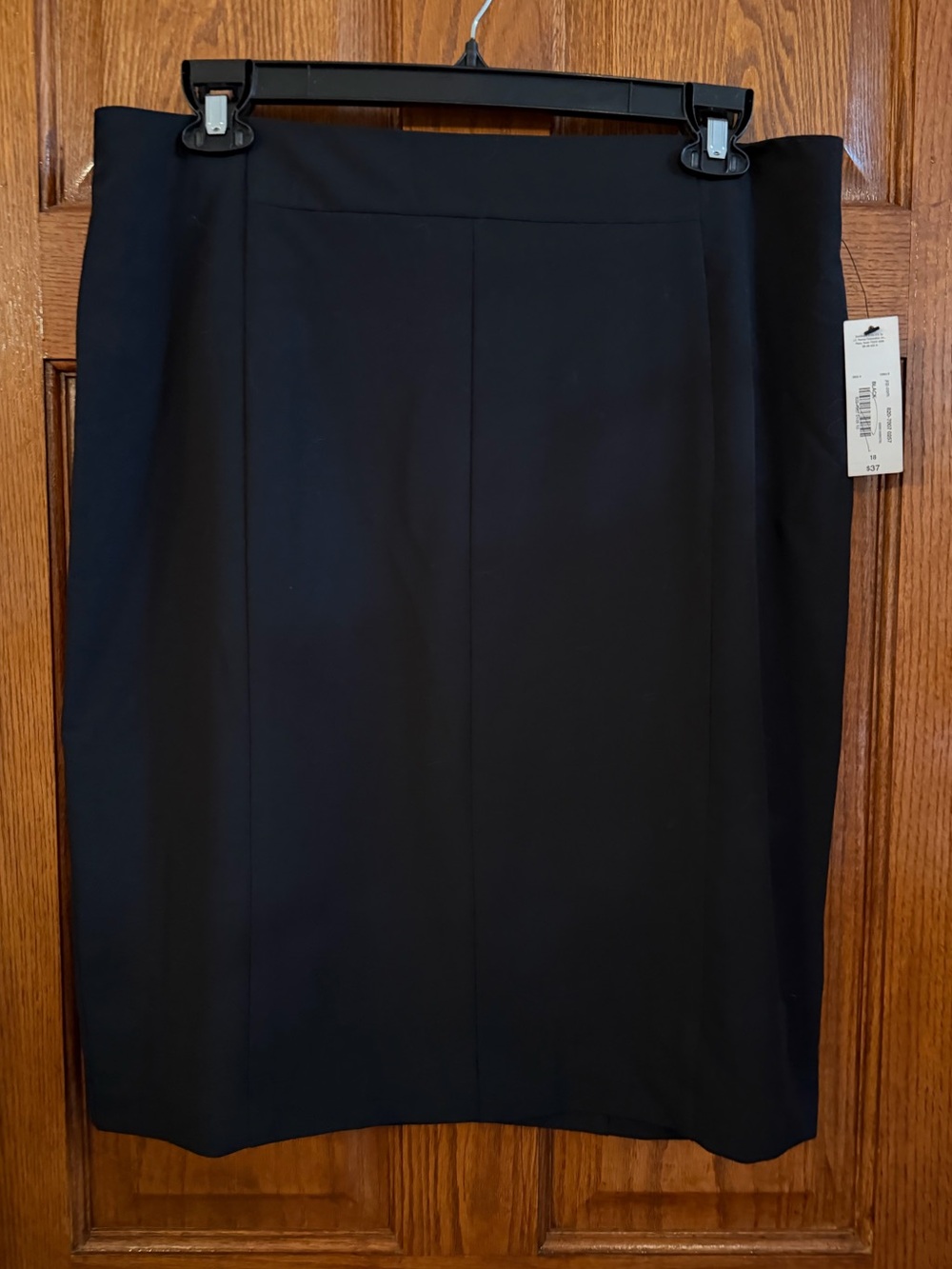 Worthington Size 18 Black Pencil Skirt NWT